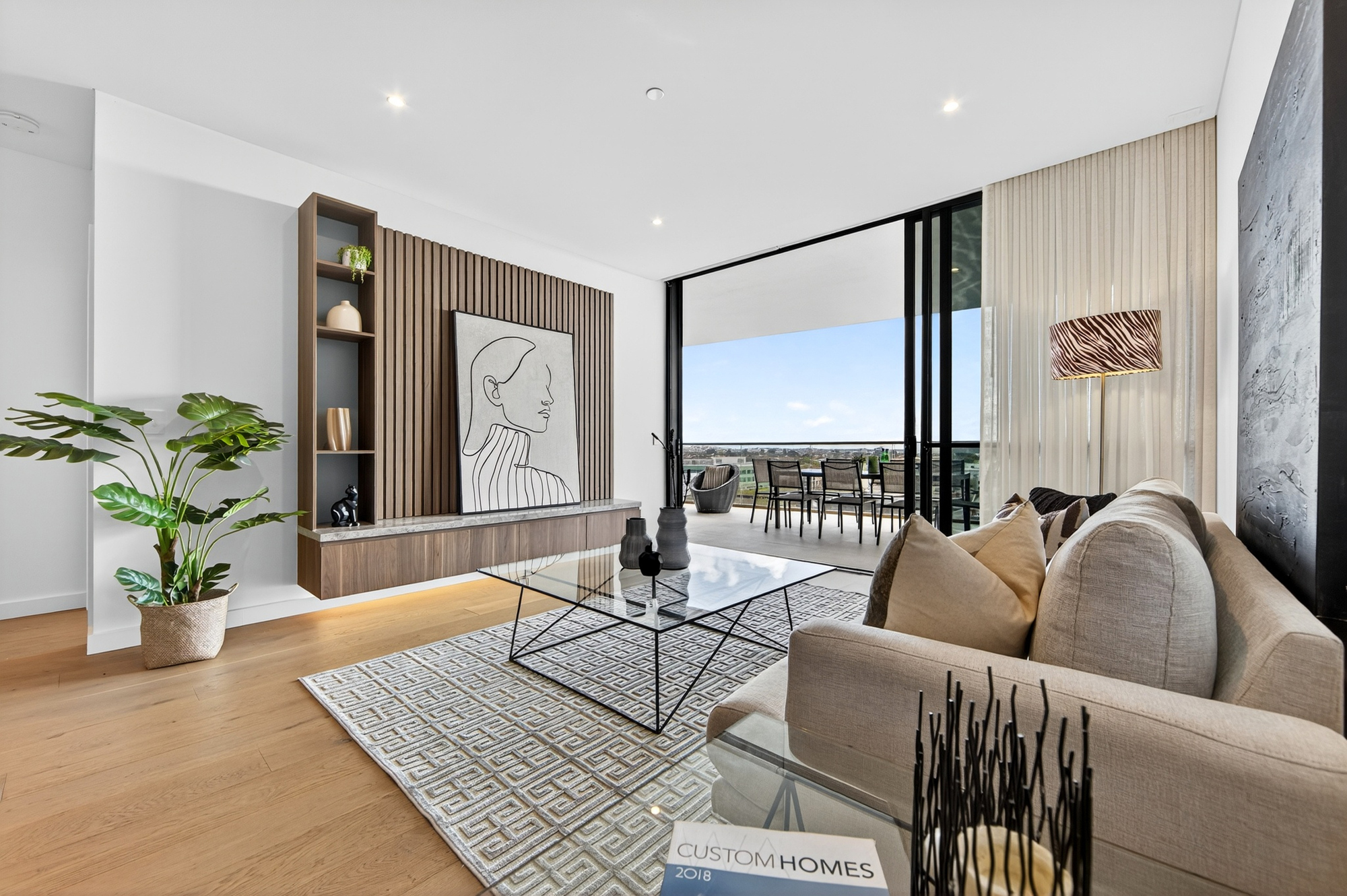 Internal living space.